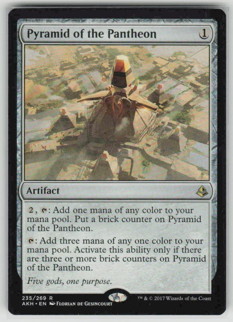 2017 Amonkhet 235 Pyramid of the Pantheon