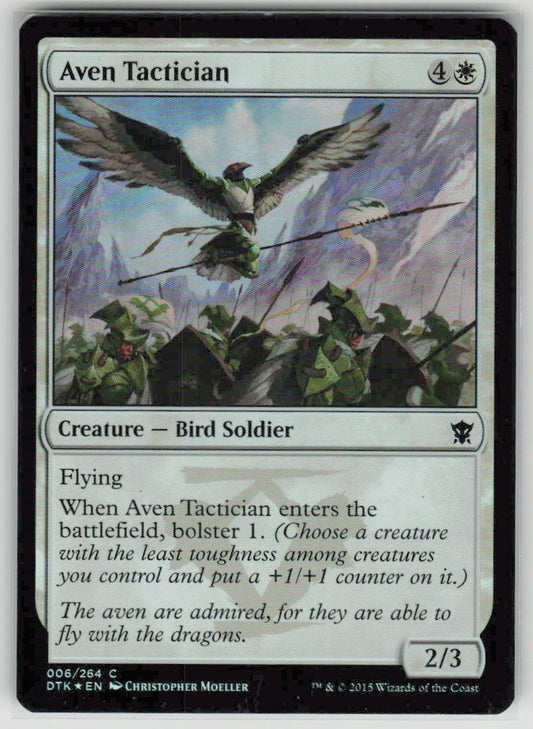 2015 Dragons of Tarkir 6 Aven Tactician