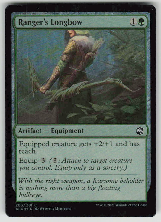 2021 Adventures in the Forgotten Realms 203 Ranger's Longbow
