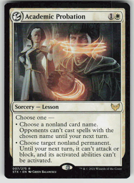 2021 Strixhaven: School of Mages 7 Academic Probation