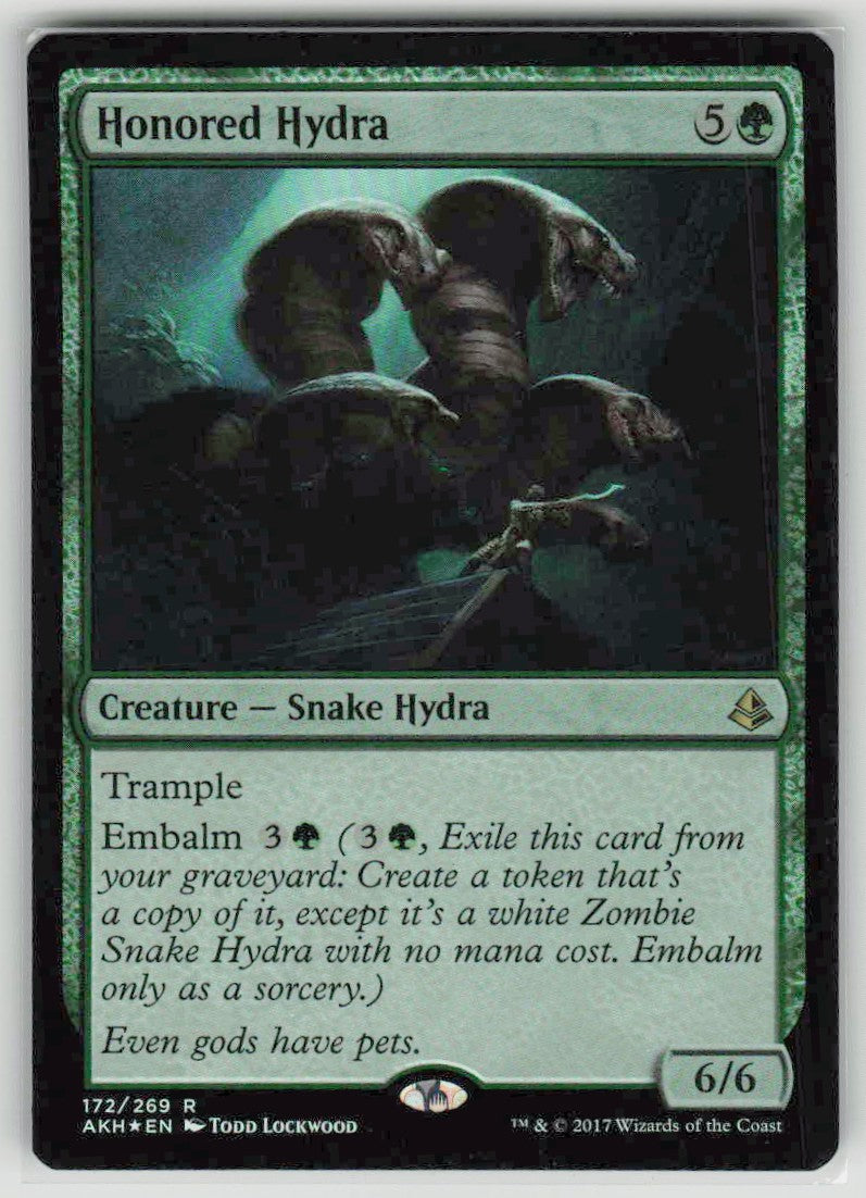 2017 Amonkhet 172 Honored Hydra