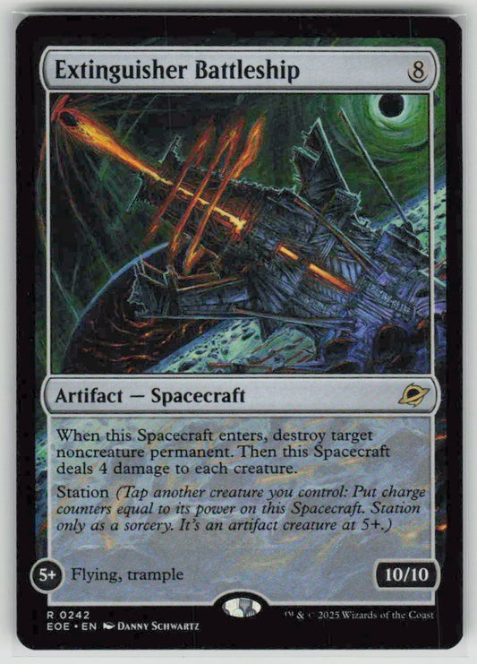2025 Edge of Eternities 242 Extinguisher Battleship