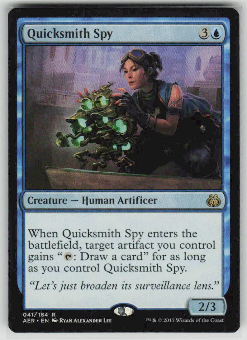 2017 Aether Revolt 41 Quicksmith Spy