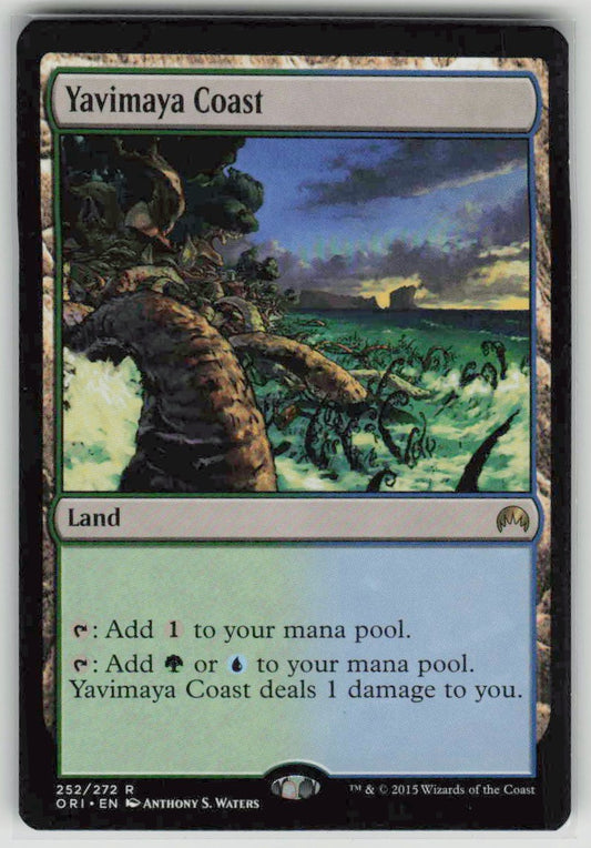 2015 Magic Origins 252 Yavimaya Coast