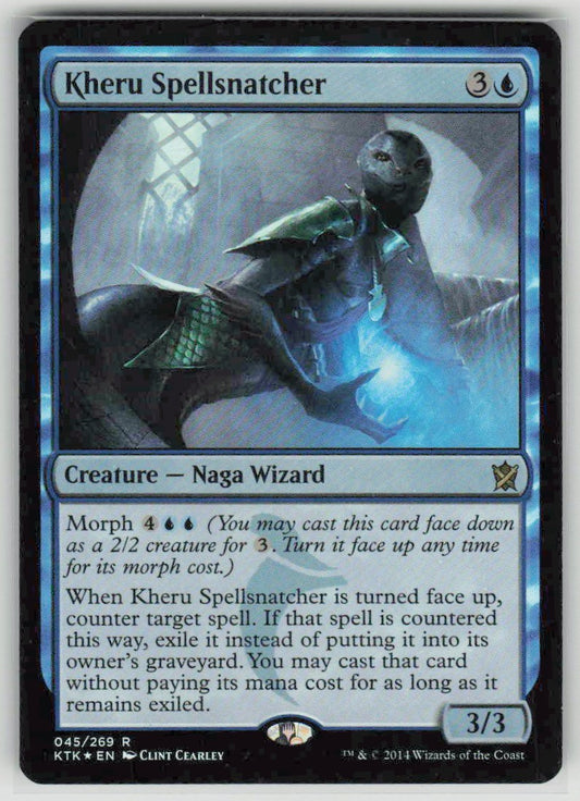 2014 Khans of Tarkir 45 Kheru Spellsnatcher
