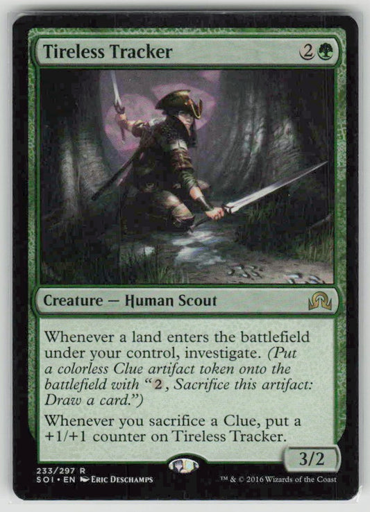2016 Shadows over Innistrad 233 Tireless Tracker