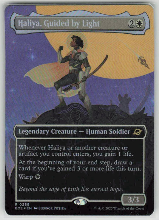 2025 Edge of Eternities 289 Haliya, Guided by Light