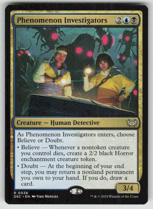2024 Duskmourn: House of Horror Commander Phenomenon Investigators