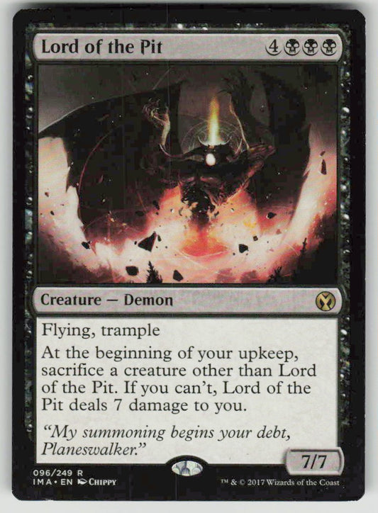 2017 Iconic Masters 96 Lord of the Pit