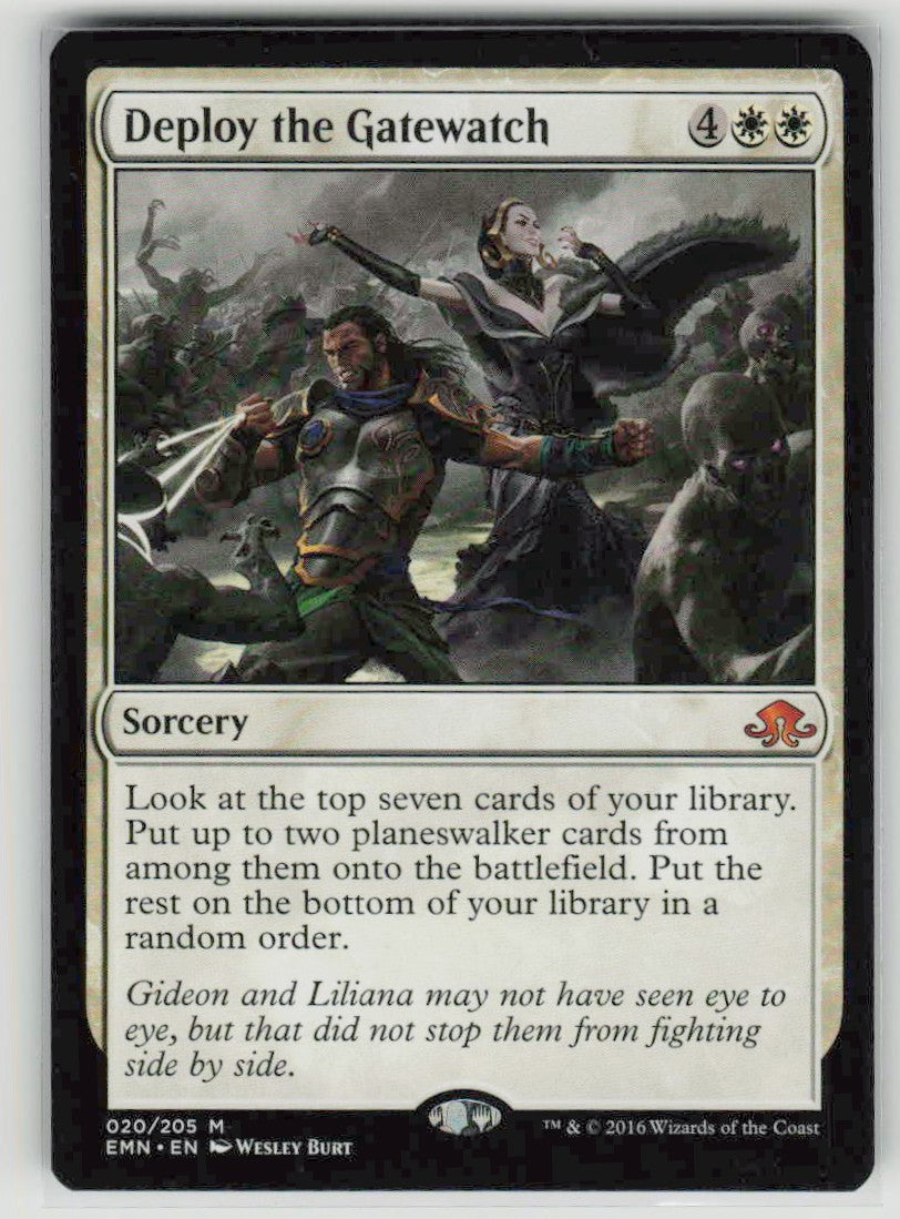 2016 Eldritch Moon 20 Deploy the Gatewatch