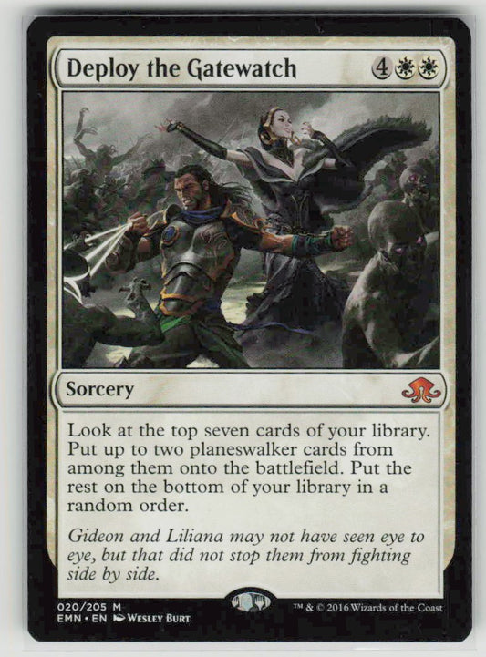 2016 Eldritch Moon 20 Deploy the Gatewatch