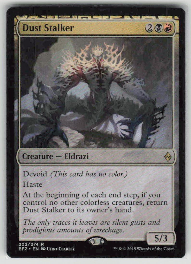 2015 Battle for Zendikar 202 Dust Stalker