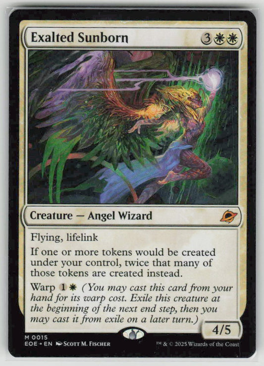2025 Edge of Eternities 15 Exalted Sunborn