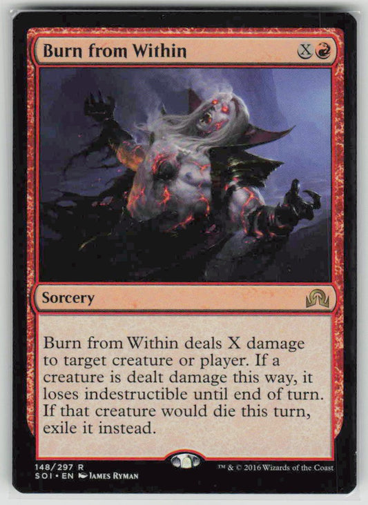 2016 Shadows over Innistrad 148 Burn from Within
