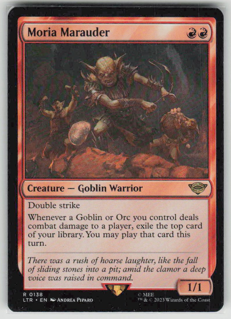 2023 The Lord of the Rings: Tales of Middle-earth 138 Moria Marauder