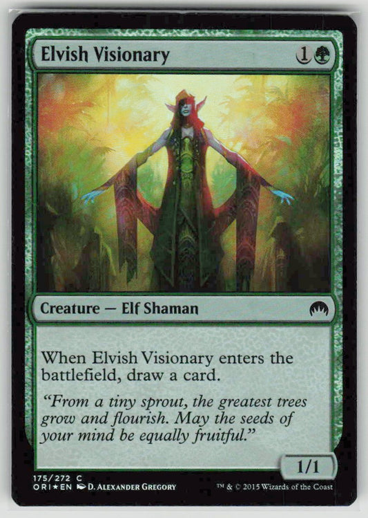 2015 Magic Origins 175 Elvish Visionary