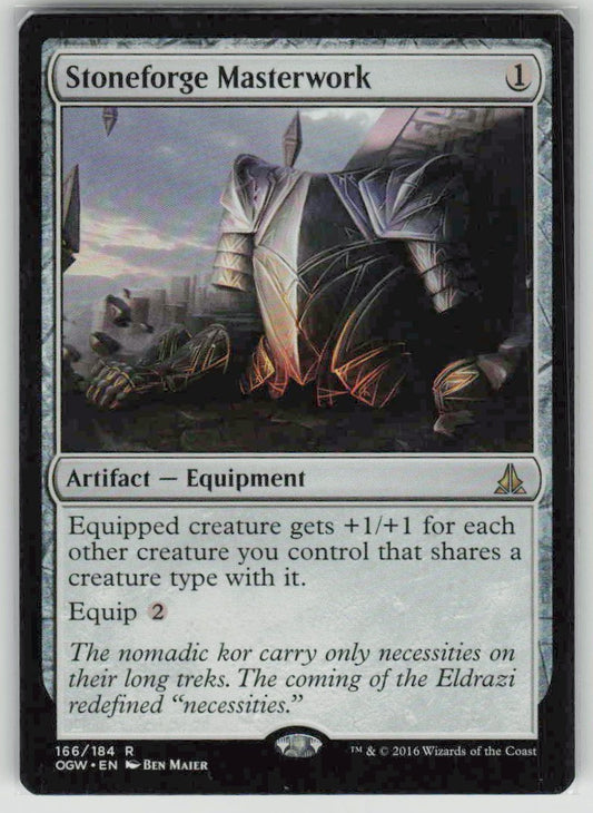 2016 Oath of the Gatewatch 166 Stoneforge Masterwork
