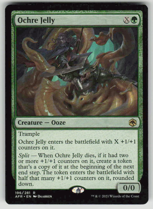 2021 Adventures in the Forgotten Realms 196 Ochre Jelly