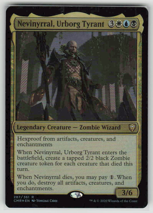 2020 Commander Legends 287 Nevinyrral, Urborg Tyrant