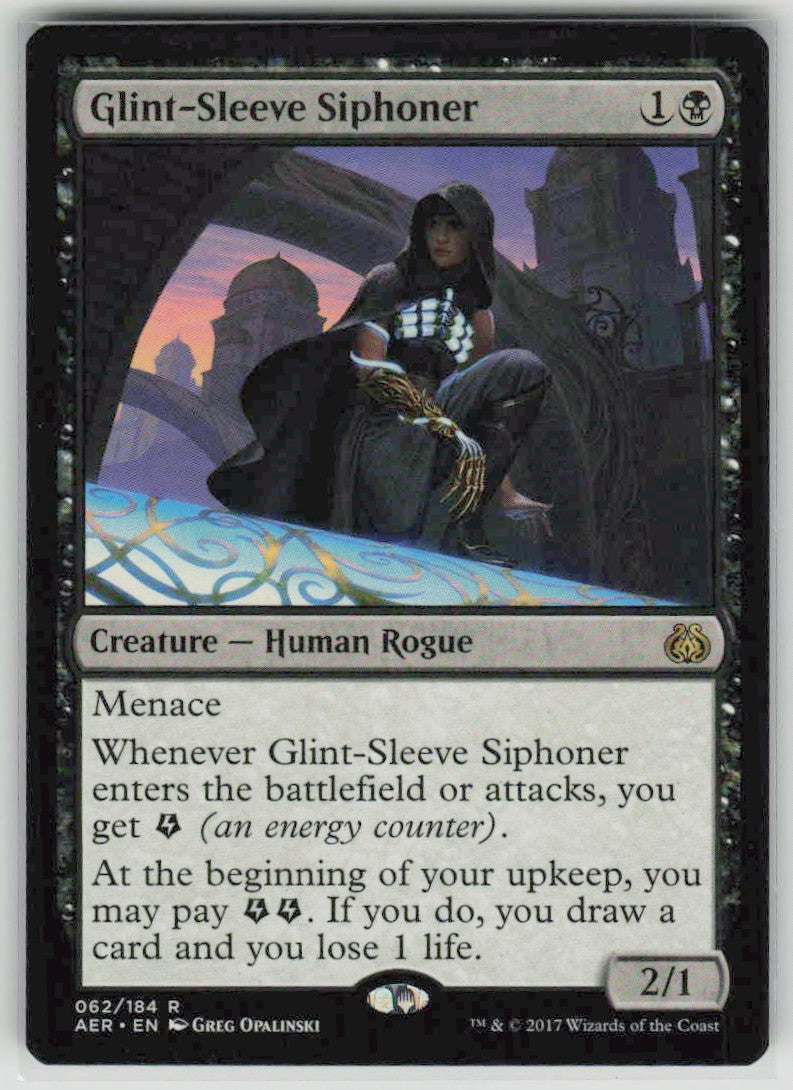 2017 Aether Revolt 62 Glint-Sleeve Siphoner