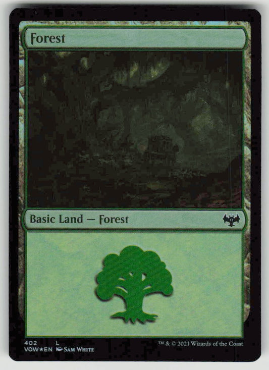 2021 Innistrad: Crimson Vow 402 Forest