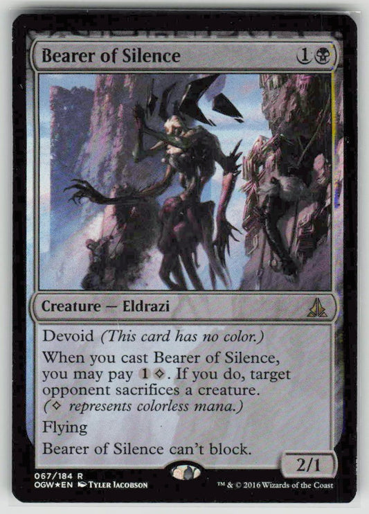 2016 Oath of the Gatewatch 67 Bearer of Silence