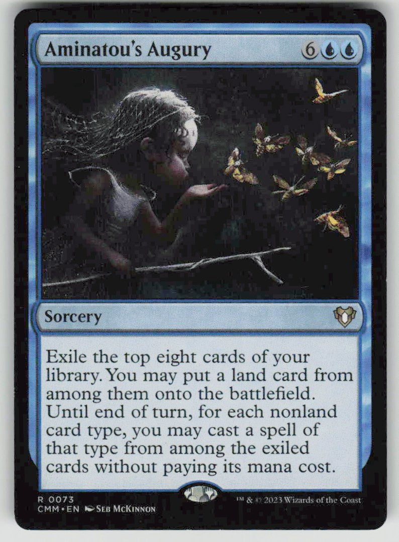 2023 Commander Masters 73 Aminatou's Augury