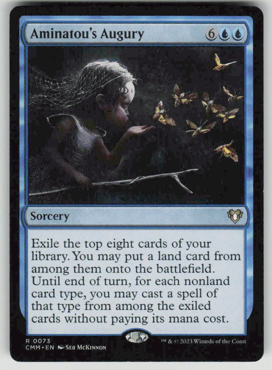 2023 Commander Masters 73 Aminatou's Augury