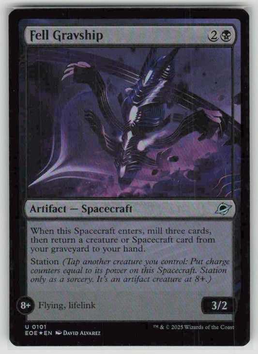 2025 Edge of Eternities 101 Fell Gravship