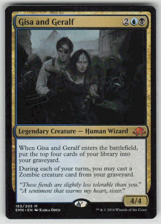 2016 Eldritch Moon 183 Gisa and Geralf