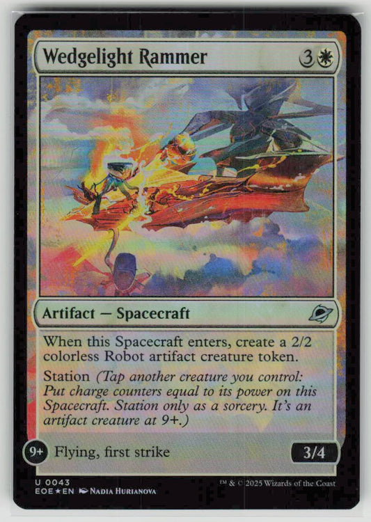 2025 Edge of Eternities 43 Wedgelight Rammer
