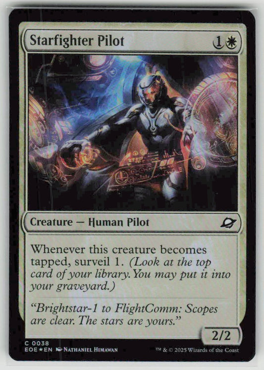 2025 Edge of Eternities 38 Starfighter Pilot