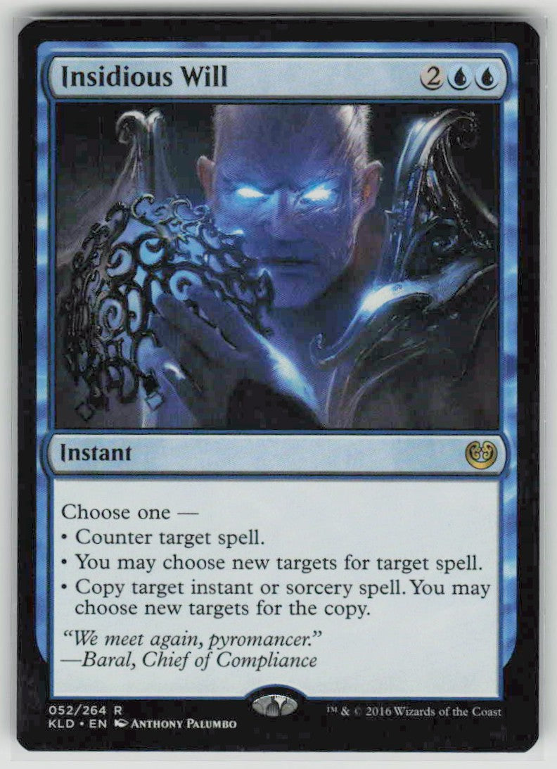 2016 Kaladesh 52 Insidious Will