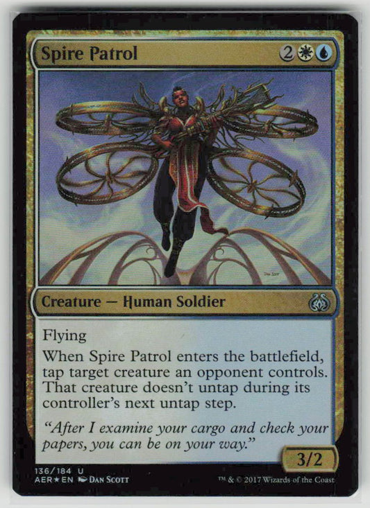 2017 Aether Revolt 136 Spire Patrol