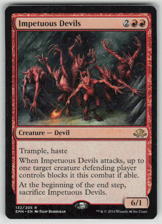 2016 Eldritch Moon 132 Impetuous Devils