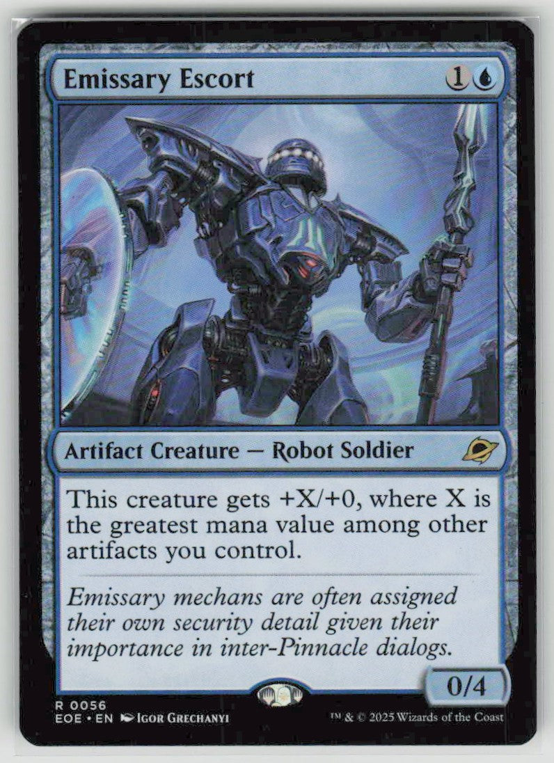 2025 Edge of Eternities 56 Emissary Escort