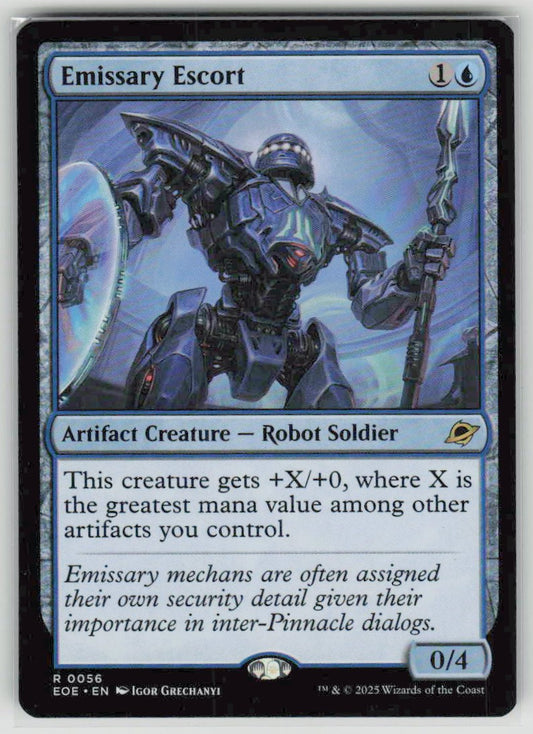 2025 Edge of Eternities 56 Emissary Escort