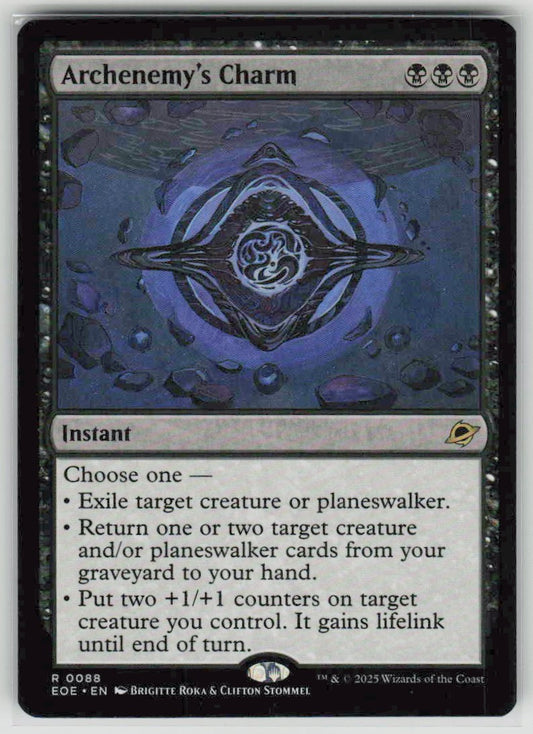 2025 Edge of Eternities 88 Archenemy's Charm