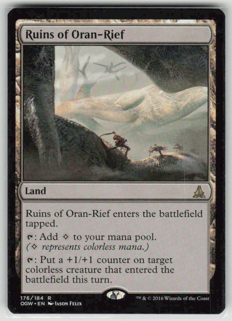 2016 Oath of the Gatewatch 176 Ruins of Oran-Rief