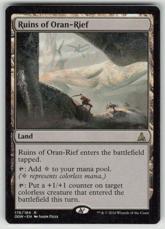 2016 Oath of the Gatewatch 176 Ruins of Oran-Rief