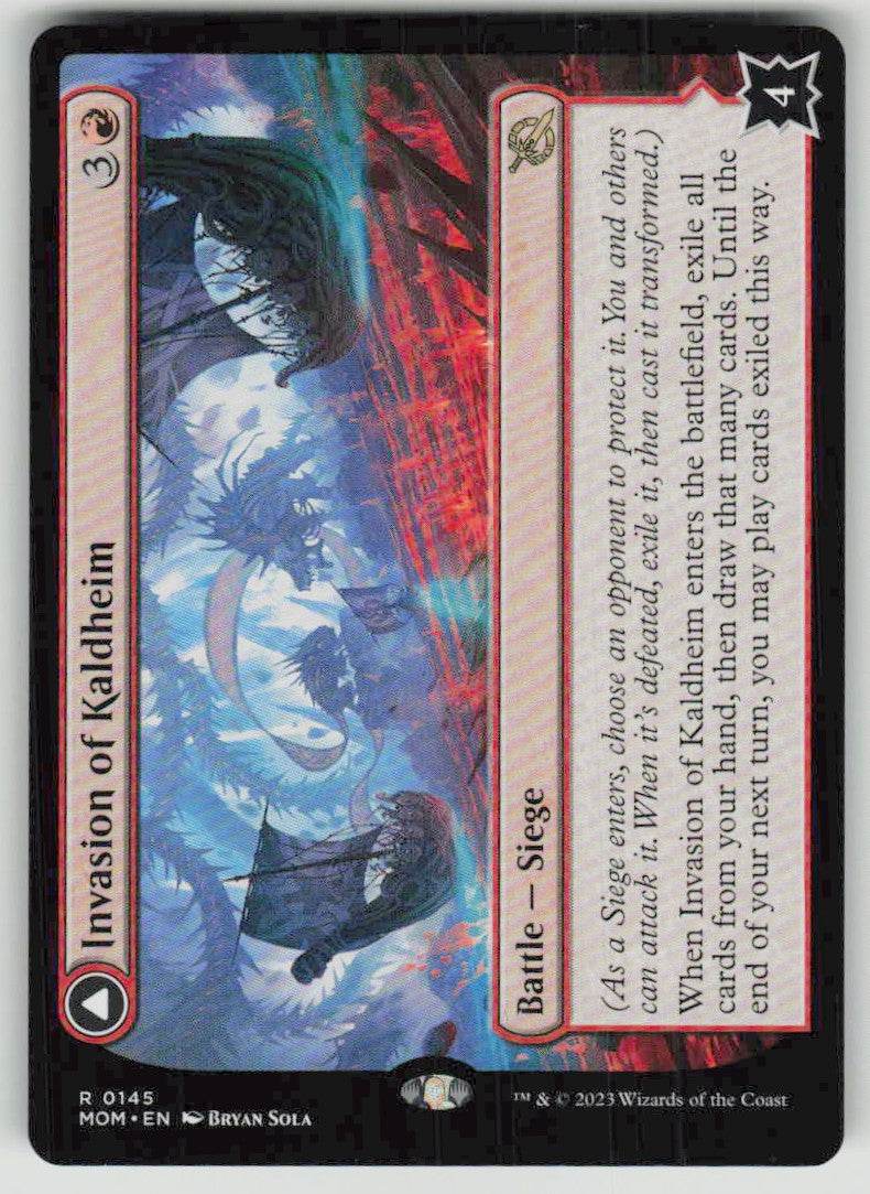 2023 March of the Machine 145 Invasion of Kaldheim // Pyre of the World Tree