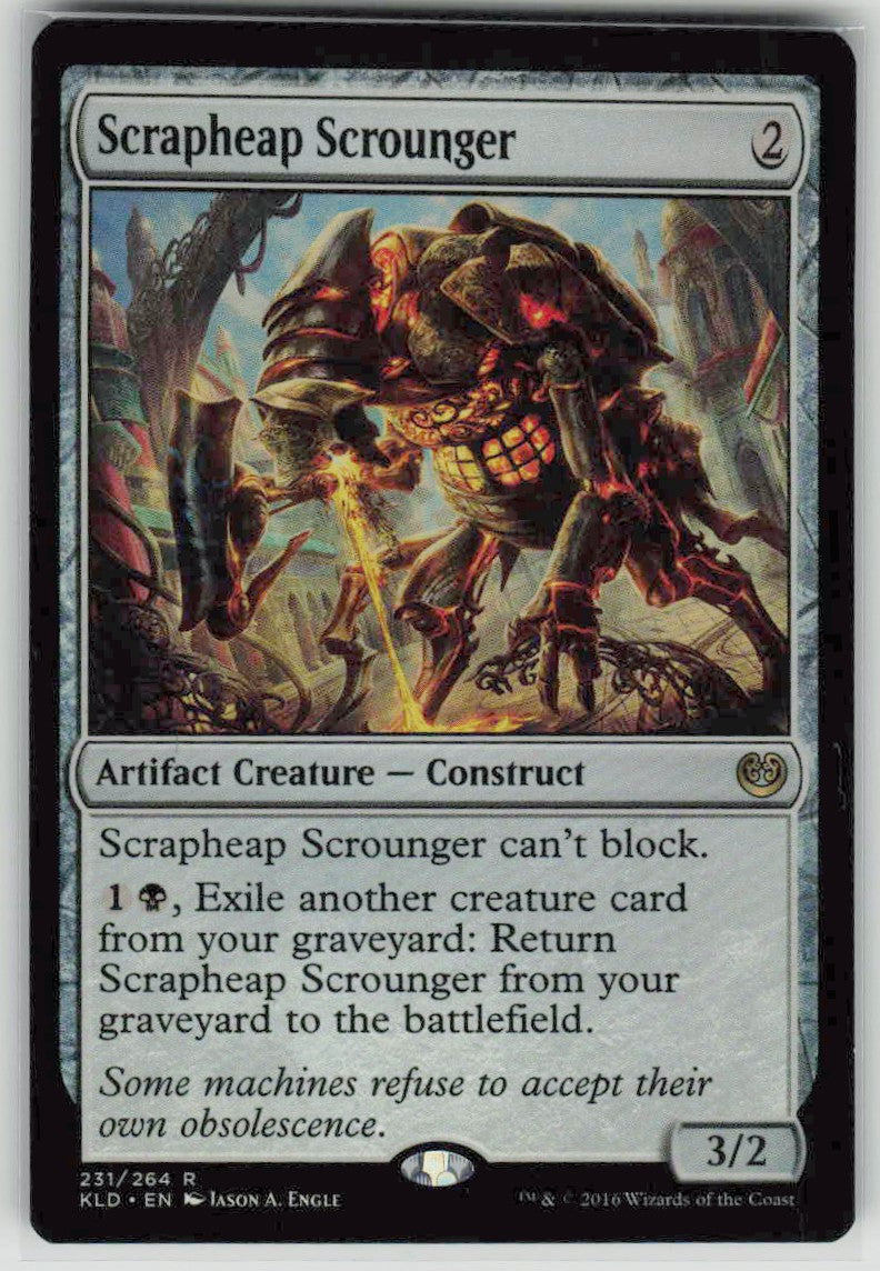 2016 Kaladesh 231 Scrapheap Scrounger