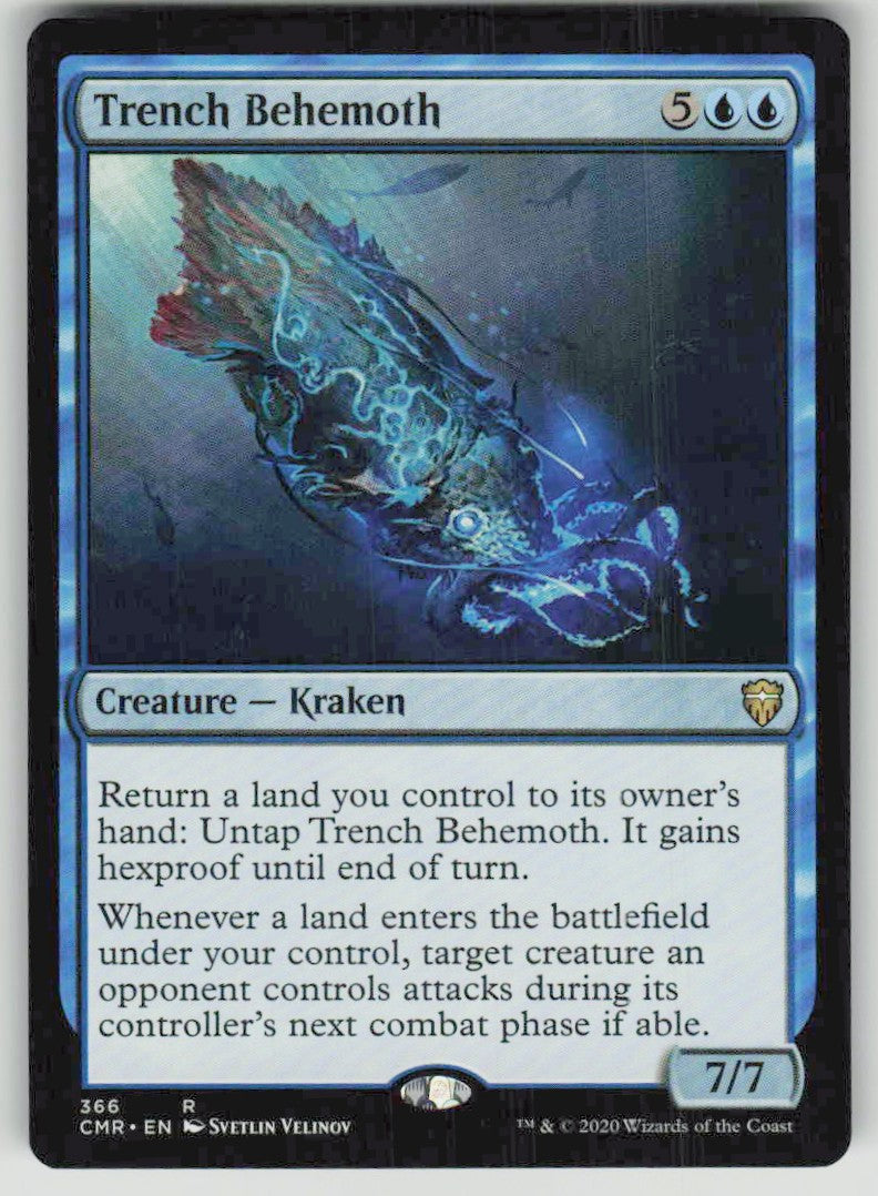 2020 Commander Legends 366 Trench Behemoth