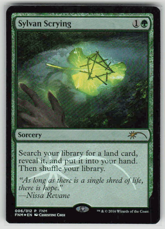 2016 Friday Night Magic 2016 6 Sylvan Scrying
