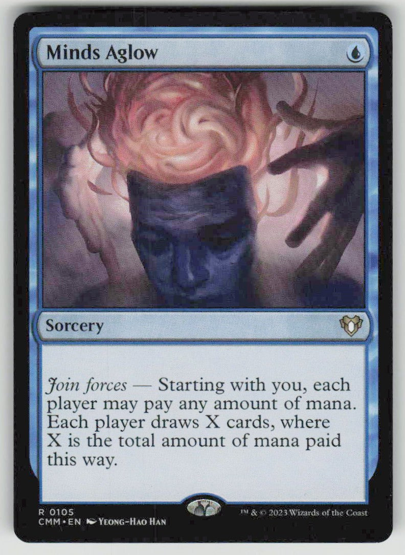 2023 Commander Masters 105 Minds Aglow