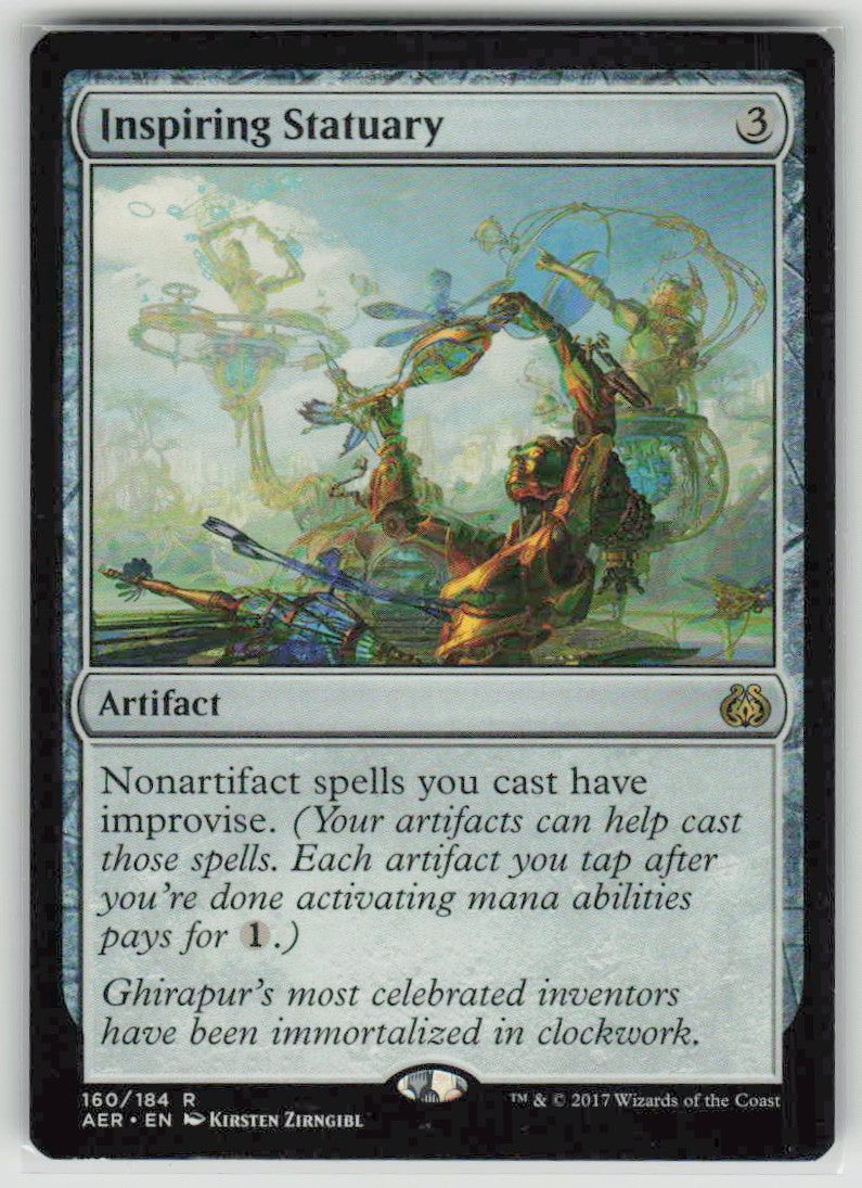 2017 Aether Revolt 160 Inspiring Statuary