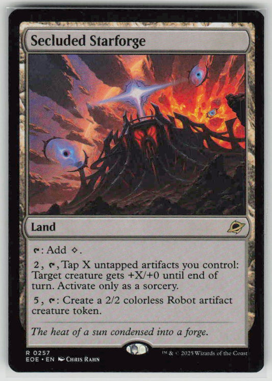2025 Edge of Eternities 257 Secluded Starforge