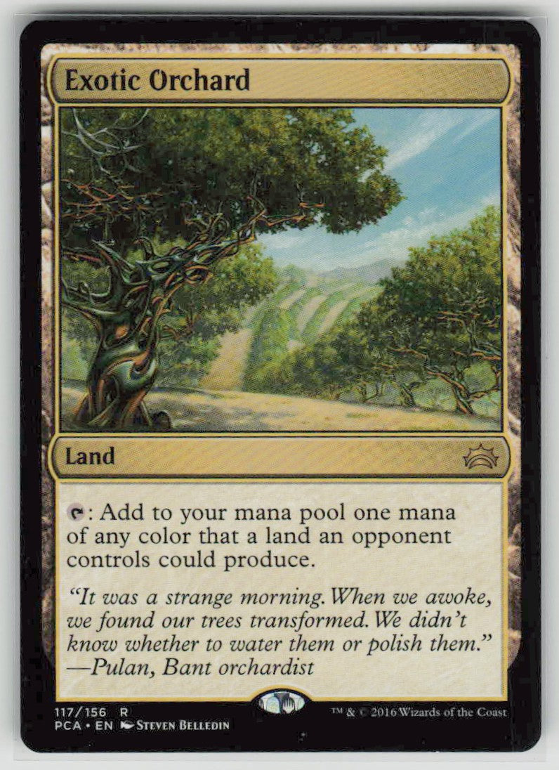 2016 Planechase Anthology 117 Exotic Orchard