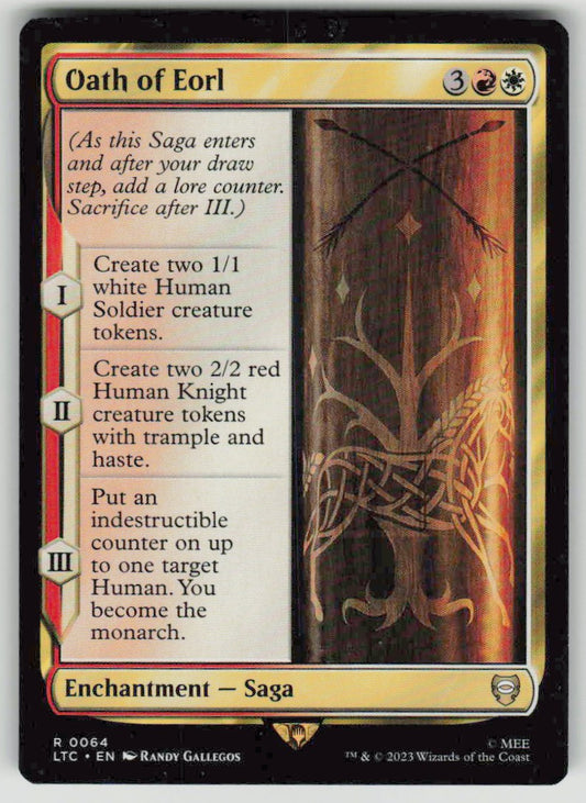2023 Tales of Middle-earth Commander 64 Oath of Eorl