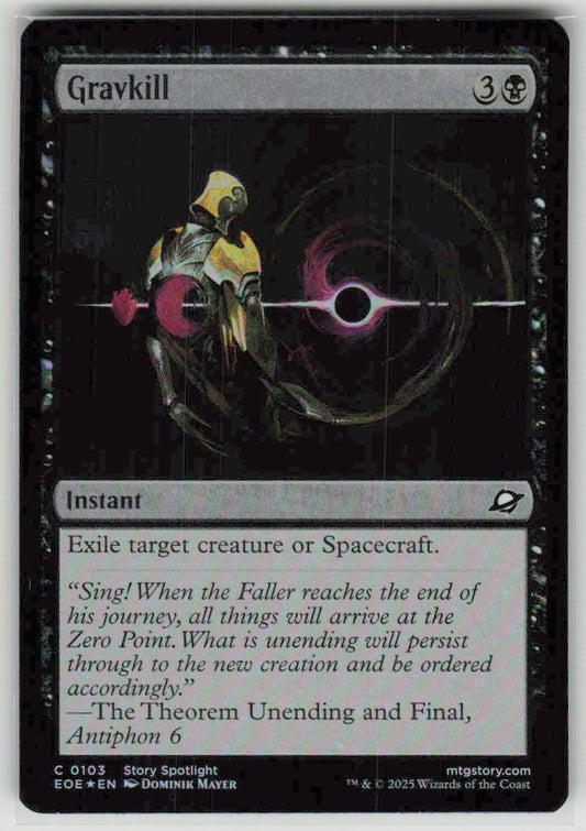 2025 Edge of Eternities 103 Gravkill